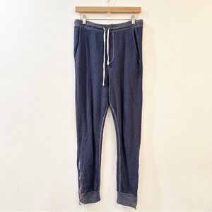 Sundry Womens Zipper Ankle Straight Leg Joggers Size Medium